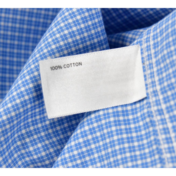 Duluth Shirt Mens 3XLT Blue Check Button Down Long Sleeve - Picture 5 of 8